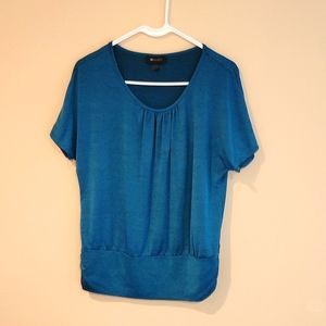Teal top, size L